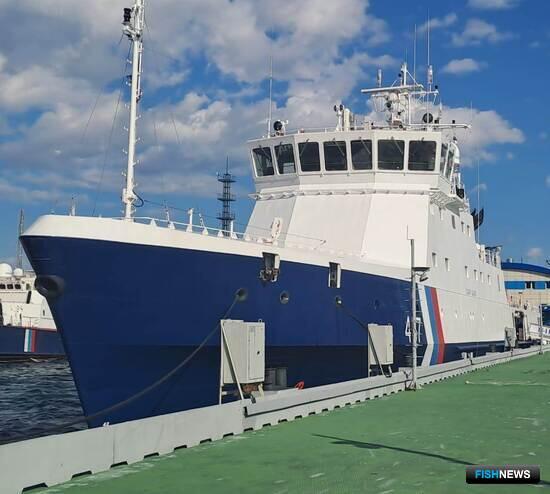 Флот пограничников Приморья пополнился современным кораблем