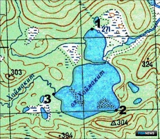 Два озера Эвенкии предлагают рыбакам